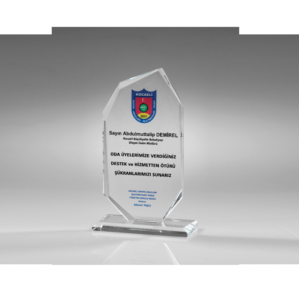 Kristal Plaket